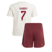 Billiga Bayern Munich Serge Gnabry #7 Barnkläder Tredje fotbollskläder till baby 2023-24 Kortärmad (+ Korta byxor)
